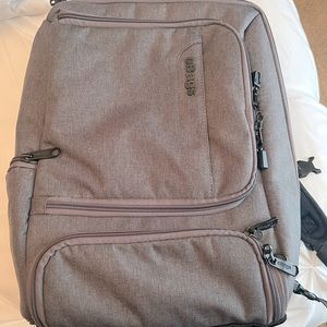EBags Gray Computer Backpack.
